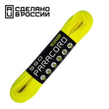 679 р. Паракорд 550 CORD nylon 30м (neon yellow)  550.n30.n.y  с доставкой в г. Кемерово. Увеличить фотографию 1