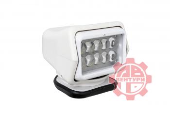 7 099 р. Фара-искатель 12V 50W LED с дистанционным управлением, белый (180х180х175мм) на магните  ch015-50w-wh  с доставкой в г. Кемерово. Увеличить фотографию 4