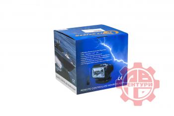 7 099 р. Фара-искатель 12V 50W LED с дистанционным управлением, белый (180х180х175мм) на магните  ch015-50w-wh  с доставкой в г. Кемерово. Увеличить фотографию 5