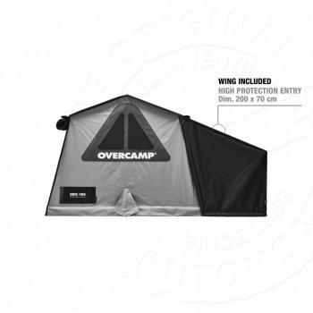 187 389 р. Палатка на крышу автомобиля AUTOHOME OVERCAMP SMALL, тент карбон, лестница 215 мм  ogy01  с доставкой в г. Кемерово. Увеличить фотографию 8