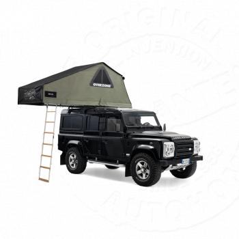 287 979 р. Палатка на крышу автомобиля AUTOHOME OVERZONE SMALL STANDARD, тент песочный, лестница 220 мм  oz01  с доставкой в г. Кемерово. Увеличить фотографию 2