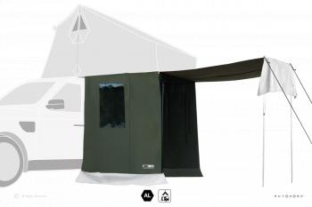 85 039 р. Тамбур к палатке AUTOHOME OVERZONE SMALL STANDARD, тент песочный, высота 220 см  oz05a-3s  с доставкой в г. Кемерово. Увеличить фотографию 4
