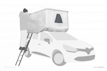 30 339 р. Тент внешний для автопалатки AUTOHOME MAGGIOLINA AIRLANDER PLUS MEDIUM  m10am-xl  с доставкой в г. Кемерово. Увеличить фотографию 2