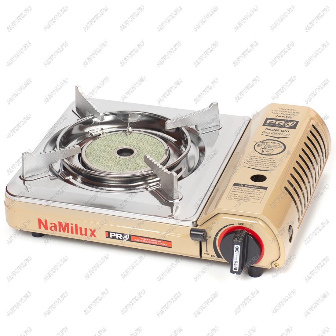 3 399 р. Плита газовая NaMilux NA-P4071PS  PL2017PS керамическая конфорка  na-p4071ps pl2017ps  с доставкой в г. Кемерово