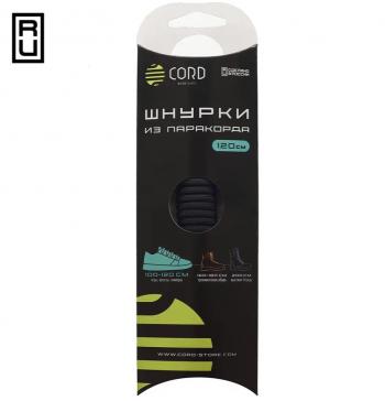 200 р. Шнурки из паракорда 120см (Black)  lac120-b  с доставкой в г. Кемерово. Увеличить фотографию 1