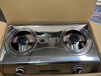 4 699 р. Плита газовая NaMilux DL4136APS 2 конфорки (под бытовой баллон) (уценка)  dl4136aps (dl2163aps)_u  с доставкой в г. Кемерово. Увеличить фотографию 4