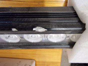 8 799 р. Светодиодная фара водительского света РИФ 443 мм 100W LED (уценка)  sm-953f_u  с доставкой в г. Кемерово. Увеличить фотографию 6