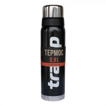 1 979 р. Термос TRAMP Expedition line 0.9 л., Черный  trc-027-9009  с доставкой в г. Кемерово. Увеличить фотографию 1