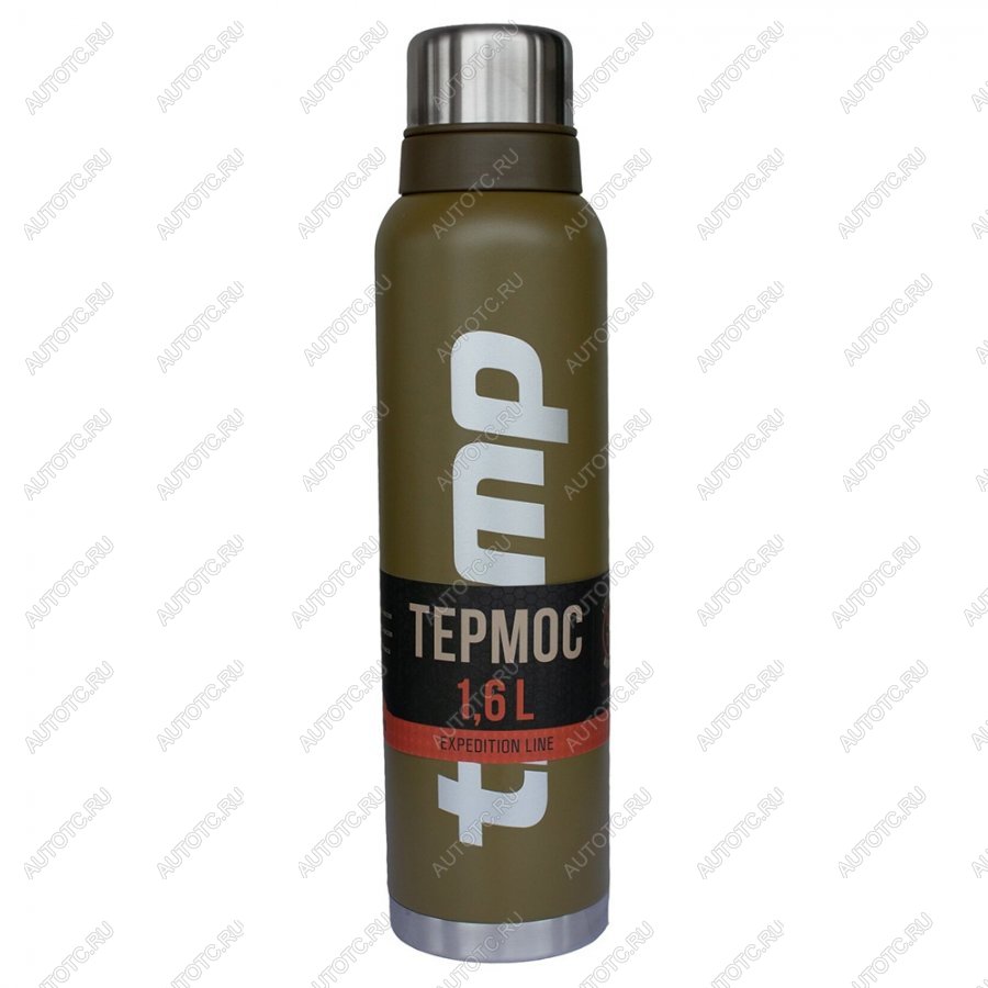 2 799 р. Термос TRAMP Expedition line 1,6 л., Оливковый  trc-029-6050  с доставкой в г. Кемерово
