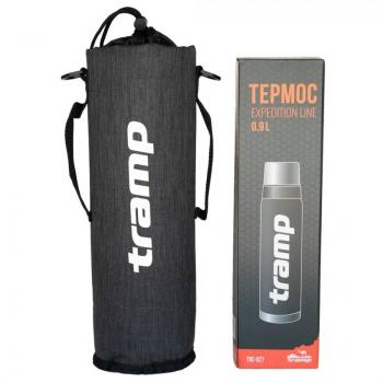 759 р. Термочехол TRAMP для термоса Tramp Expedition Line 0,9 л Серый  tra-290-9605  с доставкой в г. Кемерово. Увеличить фотографию 2