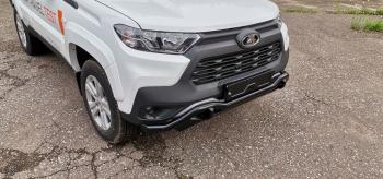 38 319 р. Бампер РИФ силовой передний Lada Niva Travel с защитой радиатора  rif123-10076  с доставкой в г. Кемерово. Увеличить фотографию 36