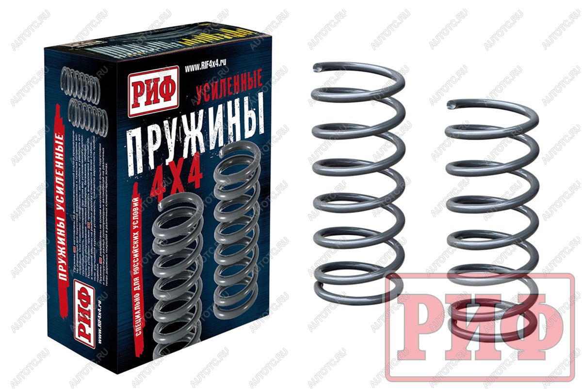 10 849 р. Пружины РИФ передние Grand Vitara 2 JT 2005-2015, Escudo 3 2005-2017 лифт 20 мм, 0-50 кг  09-030a  с доставкой в г. Кемерово