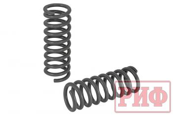 11 699 р. Пружины РИФ передние Jeep Grand Cherokee WK +20 кг усиленные штатные  15-010a  с доставкой в г. Кемерово. Увеличить фотографию 3