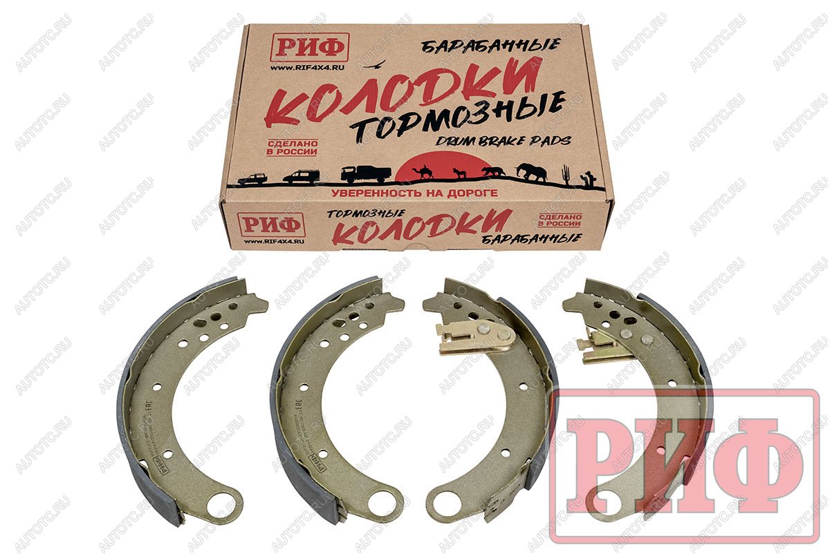 1 789 р. Колодки тормозные задние РИФ УАЗ Патриот 2014+ (3163-3502082)  rif3163-3502082rdp  с доставкой в г. Кемерово