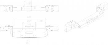 36 399 р. Площадка РИФ под лебёдку в штатный бампер TANK 300  rift30-30000  с доставкой в г. Кемерово. Увеличить фотографию 13