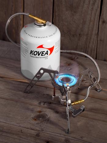 7 889 р. Горелка газовая Kovea Moonwalker Stove Camp-4  kb-0211g  с доставкой в г. Кемерово. Увеличить фотографию 11