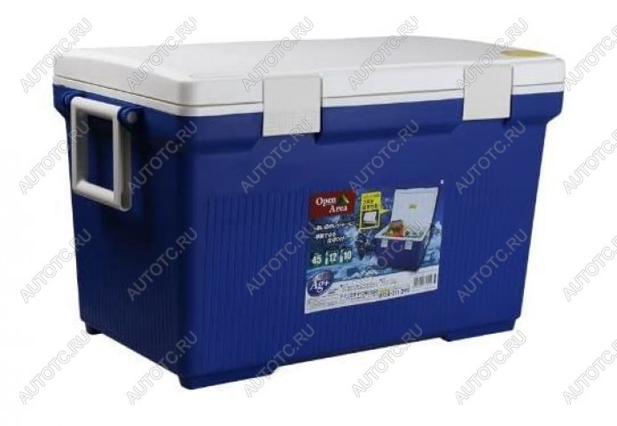 11 639 р. Термобокс IRIS Cooler Box CL-45, 45 литров, синийбелый  cl45  с доставкой в г. Кемерово