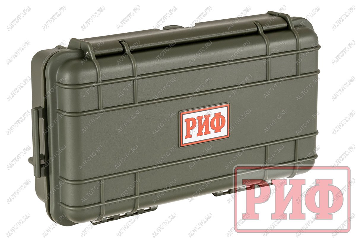 1 689 р. Кейс защитный ударопрочный РИФ 237x137х70 мм IP67, цвет Хаки  wr-06kh  с доставкой в г. Кемерово