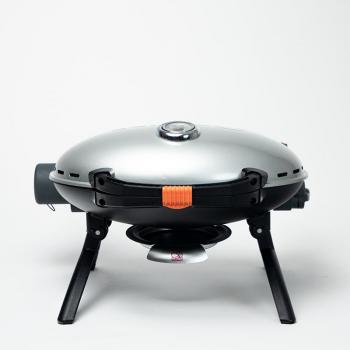 40 899 р. Гриль газовый O-GRILL 500MT bicolor черный-серебро, с термометром (в комплекте адаптер тип А)  500mt_silver  с доставкой в г. Кемерово. Увеличить фотографию 23