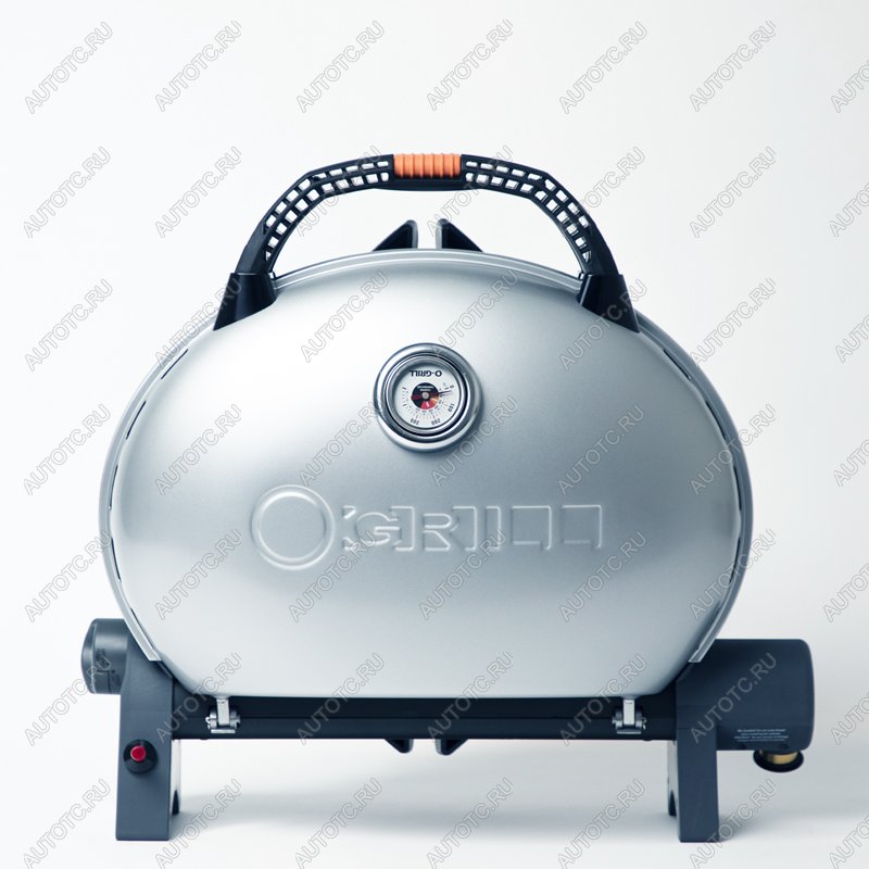 40 899 р. Гриль газовый O-GRILL 500MT bicolor черный-серебро, с термометром (в комплекте адаптер тип А)  500mt_silver  с доставкой в г. Кемерово