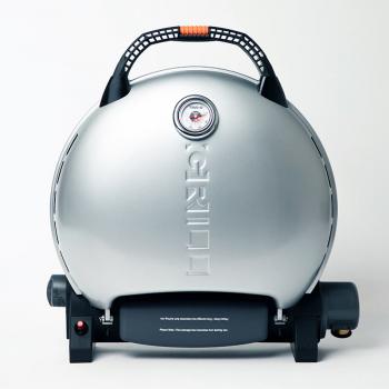 47 899 р. Гриль газовый O-GRILL 700T bicolor черный-серебристый (в комплекте адаптер тип А)  700t_silver  с доставкой в г. Кемерово. Увеличить фотографию 1