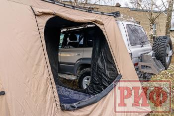 20 959 р. Стенки к автомобильной маркизе РИФ 2.5Х2.5 м Black Out  rifan5306-2525v  с доставкой в г. Кемерово. Увеличить фотографию 11