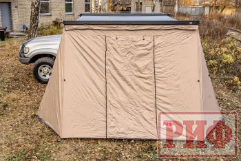 20 959 р. Стенки к автомобильной маркизе РИФ 2.5Х2.5 м Black Out  rifan5306-2525v  с доставкой в г. Кемерово. Увеличить фотографию 10