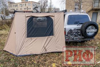 20 959 р. Стенки к автомобильной маркизе РИФ 2.5Х2.5 м Black Out  rifan5306-2525v  с доставкой в г. Кемерово. Увеличить фотографию 8