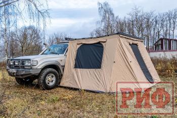 20 959 р. Стенки к автомобильной маркизе РИФ 2.5Х2.5 м Black Out  rifan5306-2525v  с доставкой в г. Кемерово. Увеличить фотографию 5