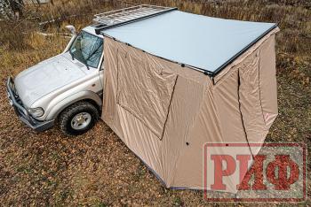 20 959 р. Стенки к автомобильной маркизе РИФ 2.5Х2.5 м Black Out  rifan5306-2525v  с доставкой в г. Кемерово. Увеличить фотографию 4