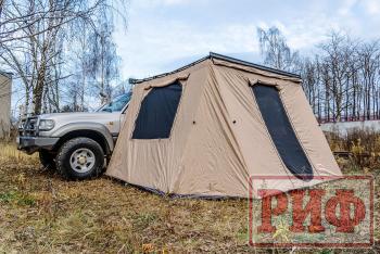 20 959 р. Стенки к автомобильной маркизе РИФ 2.5Х2.5 м Black Out  rifan5306-2525v  с доставкой в г. Кемерово. Увеличить фотографию 2
