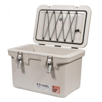 20 029 р. Термобокс IRIS HUGEL VACUUM COOLER BOX TC-40 Бежевый, 40 литров (45 часов)  tc-40w  с доставкой в г. Кемерово. Увеличить фотографию 1