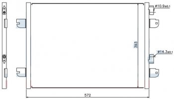 2 759 р. LOGAN (SANDERO 08-MEGANE 03-DUSTER 10-LARGUS 12-ALME 13-См ФОТО) КОНДЕНСАТОР КОНДИЦ БЕЗ ОСУШИТ. (Valeo) BODYPARTS rnlog08-931  с доставкой в г. Кемерово. Увеличить фотографию 1