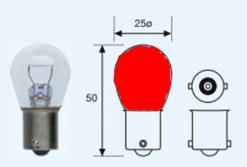 114 р. P21W (S25 12V-21W  BA15s) ЛАМПА УПАКОВКА (10 шт) BLICK КРАСН BODYPARTS lp21w00-981r-t  с доставкой в г. Кемерово. Увеличить фотографию 1