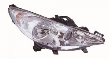 207 ФАРА ПРАВ С ПРОТИВОТУМ С РЕГ.МОТОР (DEPO) DEPO pg20705-000-r