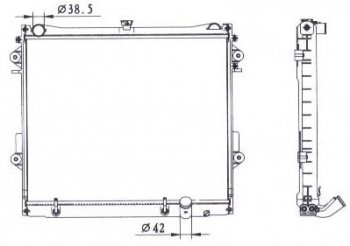 10 949 р. LANDCRUISER РАДИАТОР ОХЛАЖДЕН 4.7 AT BODYPARTS tylan08-910  с доставкой в г. Кемерово. Увеличить фотографию 1