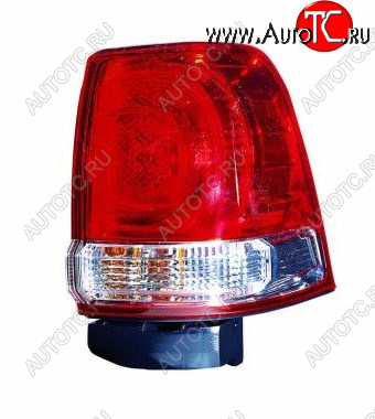 4 999 р. Правый фонарь (диодная) DEPO Toyota Land Cruiser 200 дорестайлинг (2007-2012)  с доставкой в г. Кемерово