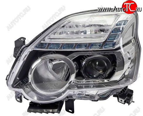 18 499 р. Левая фара (под корректор, линзован) BodyParts  Nissan X-trail  2 T31 (2010-2015) рестайлинг  с доставкой в г. Кемерово