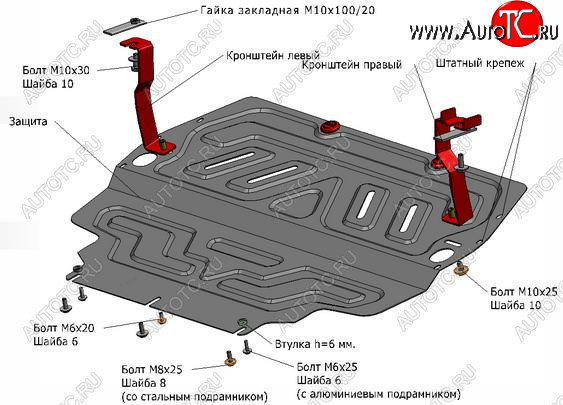 1 649 р. SUPERB (OCTAVIA A5YETIGOLF VVIJETTA 05-TOURAN 07-) ЗАЩИТА ПОДДОНА ДВИГАТЕЛЯ + КПП , С КРЕПЛЕН , СТАЛЬН BODYPARTS sdsup08-9f0  с доставкой в г. Кемерово