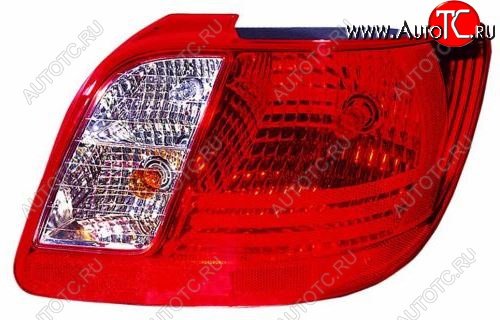 4 649 р. Правый фонарь DEPO  KIA Rio  2 JB (2005-2009) дорестайлинг седан  с доставкой в г. Кемерово