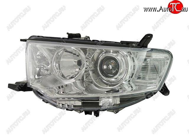 11 999 р. Левая фара (под корректор, линзован) BodyParts Mitsubishi L200 4  рестайлинг (2013-2016)  с доставкой в г. Кемерово
