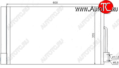 4 599 р. CORSA КОНДЕНСАТОР КОНДИЦ (см.каталог) BODYPARTS opcor06-931  с доставкой в г. Кемерово