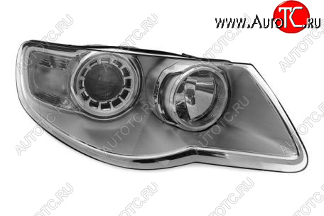 13 399 р. Правая фара (c электрокорректором) DEPO Volkswagen Touareg GP рестайлинг (2006-2010)  с доставкой в г. Кемерово