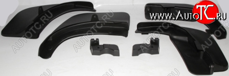 5 849 р. TOUAREG БРЫЗГОВИК ПЕРЕДН КРЫЛА Л+П (КОМПЛЕКТ) + ЗАДН (4 шт) BODYPARTS vwtou11-310-n  с доставкой в г. Кемерово