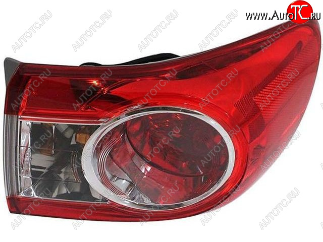 3 299 р. Правый фонарь DEPO  Toyota Corolla  E150 (2009-2013) седан рестайлинг  с доставкой в г. Кемерово