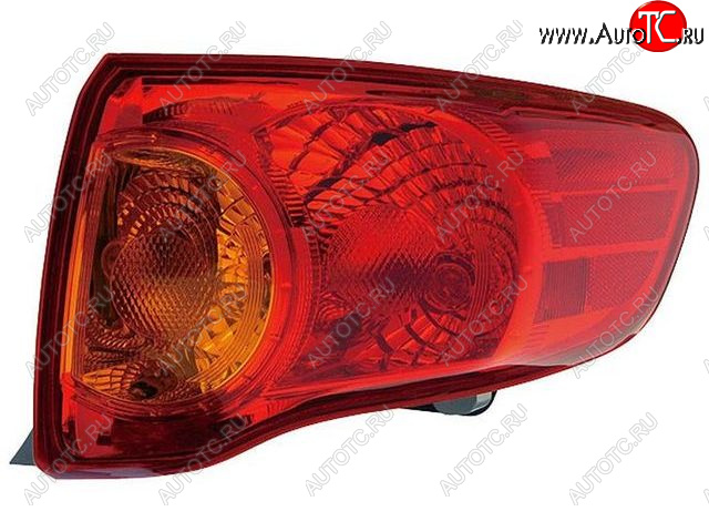 3 399 р. Правый фонарь DEPO Toyota Corolla E150 седан дорестайлинг (2006-2010)  с доставкой в г. Кемерово