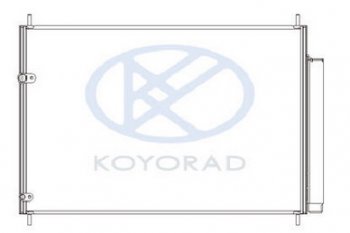 AURIS {COROLLA 07-} КОНДЕНСАТОР КОНДИЦ (KOYO) KOYORAD tyaur07-931