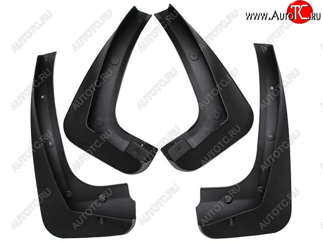 5 849 р. X3 БРЫЗГОВИК ПЕРЕДН КРЫЛА Л+П (КОМПЛЕКТ) + ЗАДН (4 шт) BODYPARTS bm0x307-310-n  с доставкой в г. Кемерово