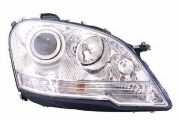 Правая фара (c электрокорректором, линзован) DEPO Mercedes-Benz ML class  W164 (2008-2011) рестайлинг