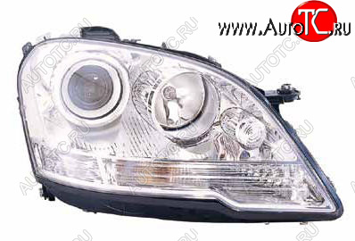 15 699 р. Правая фара (c электрокорректором, линзован) DEPO  Mercedes-Benz ML class  W164 (2008-2011) рестайлинг  с доставкой в г. Кемерово